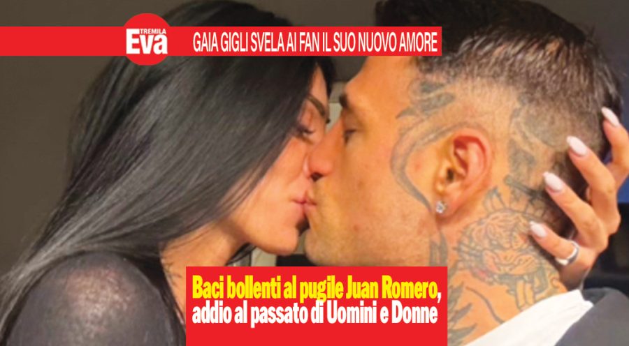 Gaia Gigli dimentica Daniele Paudice: nuovo amore con il pugile e coach Juan Romero, una rosa rossa e il biglietto «sei tu». Baci bollenti sui social per l’ex U&D che non cercava più un fidanzato gaia gigli