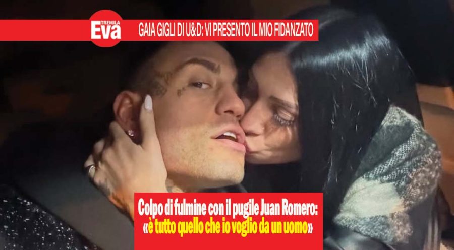 Gaia Gigli, l’ex U&D del trono over è cotta del suo pugile Juan Romero: «Tutto ciò che ho sempre voluto da un uomo è lui». E il nuovo fidanzato non è da meno: «Siamo come due personaggi dei cartoni animati, che s’incastrano e sono perfetti» gaia gigli e juan romero