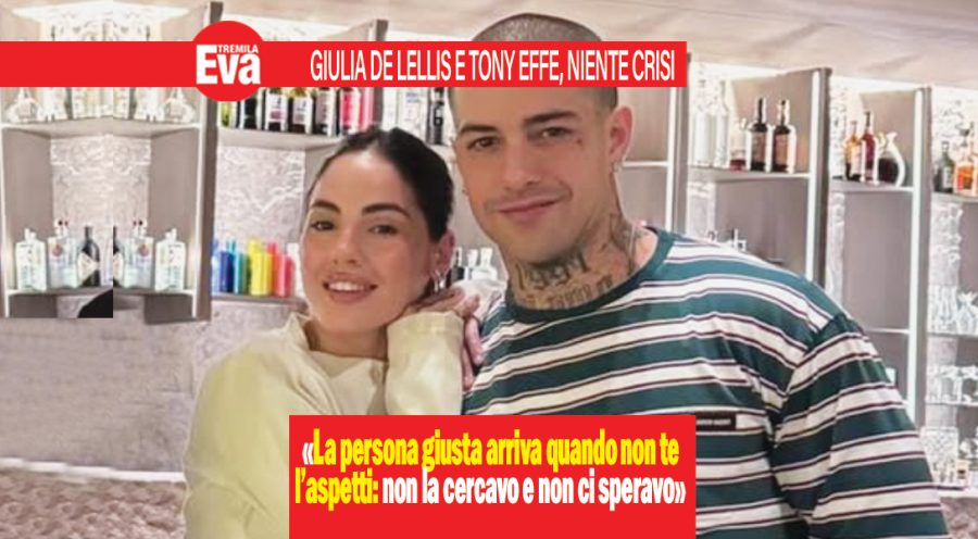 Giulia De Lellis risponde ai fan e spazza via le voci di crisi: «L’amore con Tony Effe è arrivato quando non ci speravo più». E sulla piccola Priscilla bionda con gli occhi verdi rivela: «È tutta il suo papà» Giulia De Lellis Tony Effe