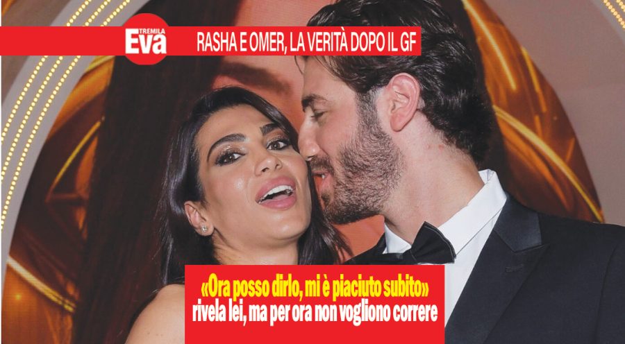 Rasha e Omer dopo il GF, finalmente la verità: «Mi piaceva da impazzire ma non faceva passi avanti», rivela lei. E lui confessa: «Non so quando mi sono innamorato, ma quando mi guardava con quegli occhi…» Rasha Younes e Omer