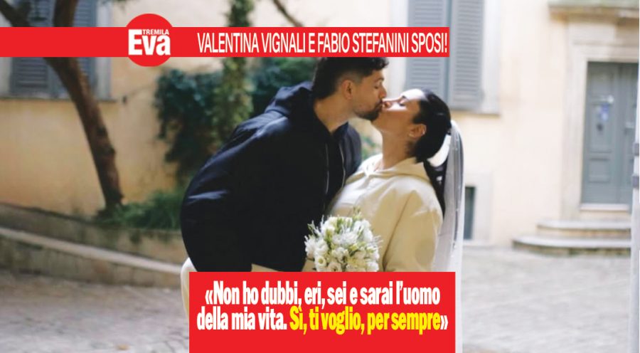 Valentina Vignali sposa Fabio Stefanini a sorpresa in tuta e scarpe da ginnastica: il sì civile a Pesaro arriva prima del matrimonio da favola previsto per il 2026 Valentina Vignali Fabio Stefanini nozze