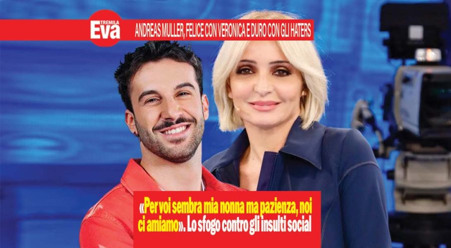 Andreas Muller, il durissimo contro gli haters dei social: «Di Veronica mi sono innamorato perché mi piace. Se per voi sembra mia nonna, pazienza: ci amiamo». E racconta la verità su amore, figlie e carriera – IL VIDEO INTEGRALE andreas muller e veronica peparini