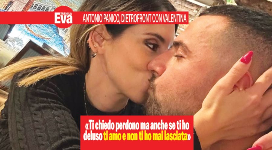 antonio panico chiede scusa a valentina