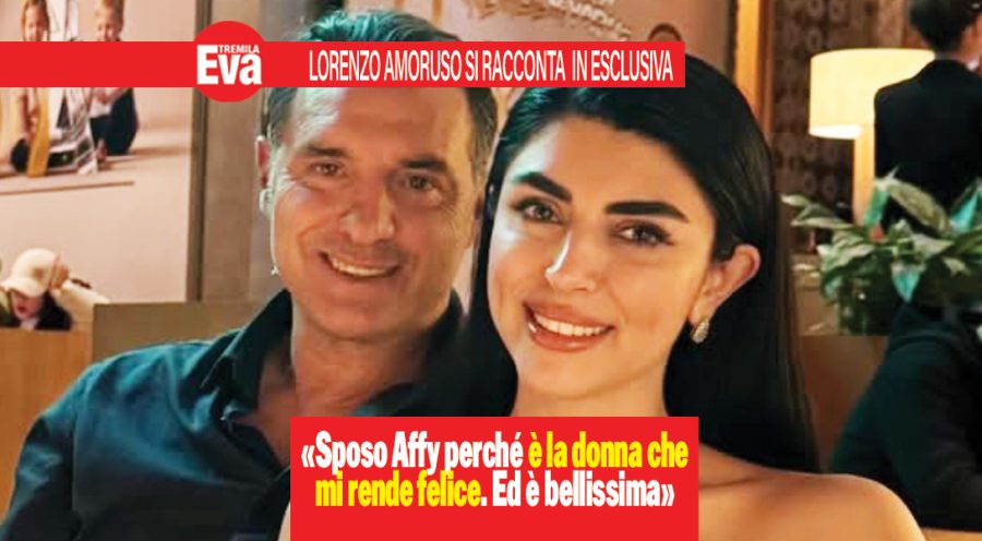 Lorenzo amoruso sposa afarin mirzaei