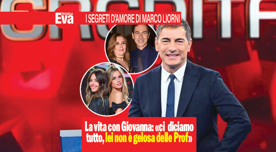 marco liorni moglie