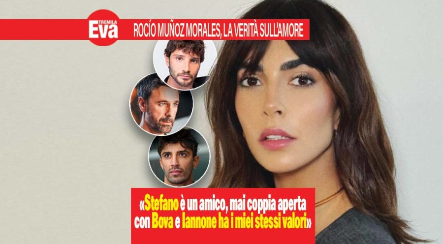 Rocío Muñoz Morales rompe il silenzio dopo mesi: «Con Raoul Bova non eravamo una coppia aperta e De Martino è solo un amico. Andrea Iannone? Ha i miei stessi valori»