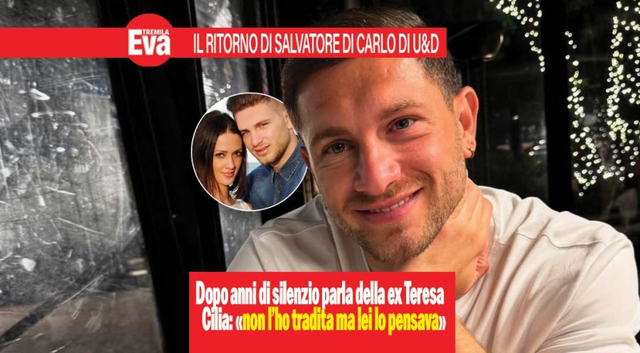 Salvatore Di Carlo, lo storico corteggiatore di U&D irrompe sui social sfogandosi dopo tanto tempo. «Teresa Cilia ne era sicura ma io non l’ho mai tradita, una convinzione non è mai una verità» salvatore di carlo e teresa cilia