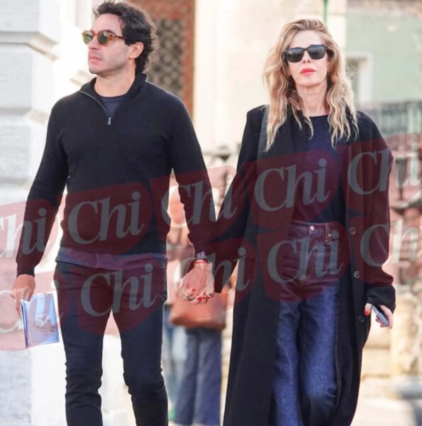 Alessia Marcuzzi e Thiago Schietti nella foto di Chi