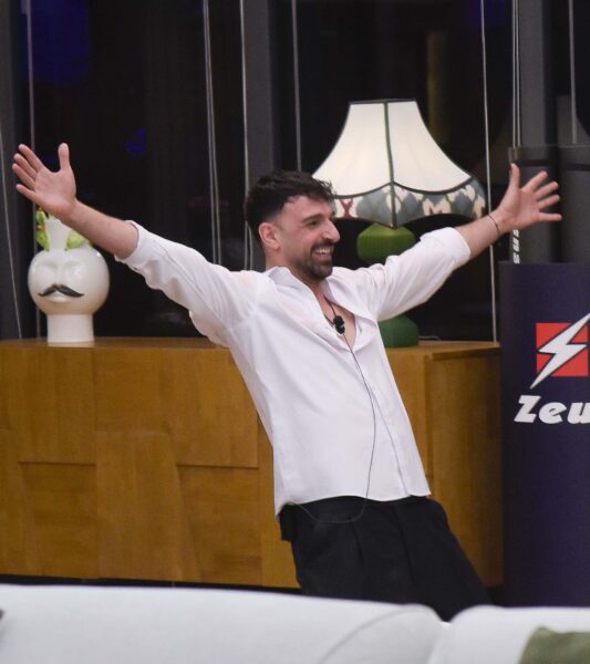 Raimondo Todaro nella casa del Grande Fratello Vip