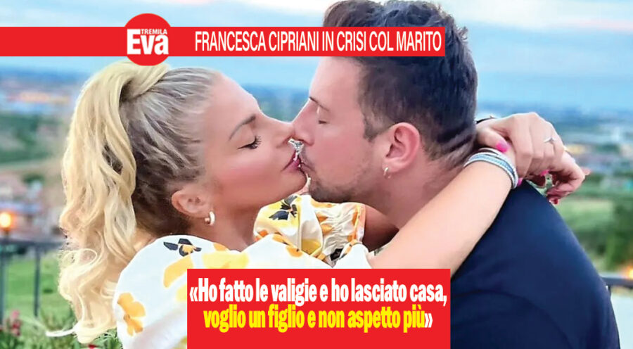 francesca cipriani crisi marito