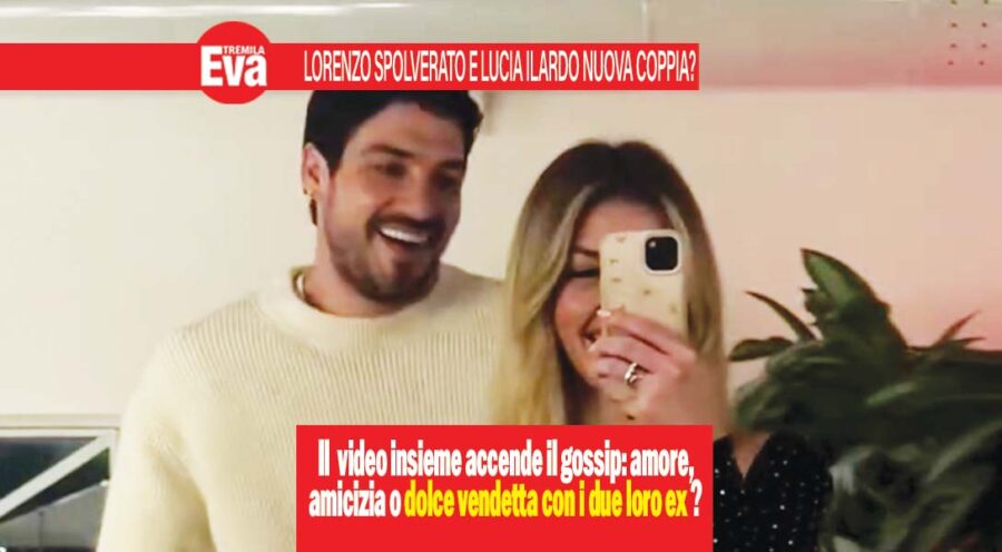 Lorenzo Spolverato e Lucia Ilardo insieme