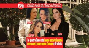 trono over agnese de pasquale, federica clazzer, giada rizzi e francesca cruciani