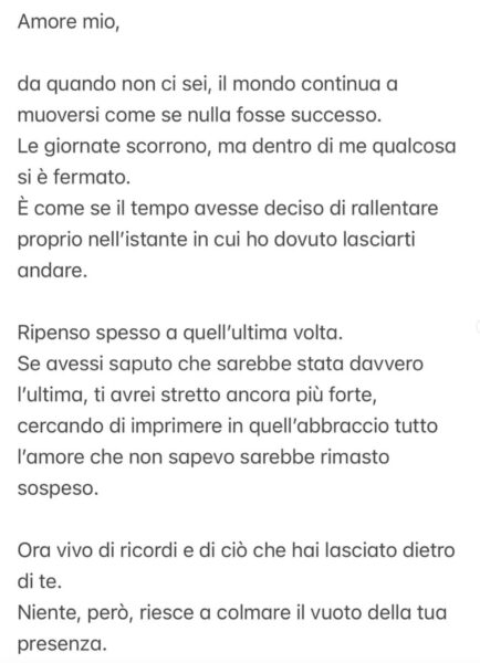 Susy Fuccillo, cinque mesi senza Salvatore. L'ex ballerina di Amici attraversa il dolore insieme alle sue tre figlie: «ti prometto che sentiranno parlare di te ogni giorno, del tuo cuore grande e del tuo modo di farci sentire al sicuro» La toccante lettera di Susy Fuccillo