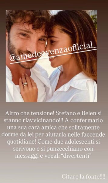 Per il gossip De Martino è furioso dopo le frasi di Belen in tv? «Ritocchini? Tra Stefano e Iannone è una bella gara». E poi l’ex moglie è tornata sul caso Alessia Marcuzzi e lui non ci sta La 'bomba' di Amedeo Venza su De Martino e Belen