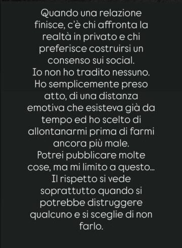 La risposta social di Alessio Rubeca