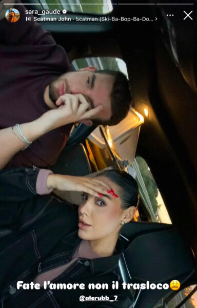 Sara Gaudenzi e Alessio Rubeca mettono a tacere le critiche e vanno a vivere insieme, dopo solo due mesi dalla scelta a Uomini e Donne: «Se non è amore questo, non può essere altro» Sara Gaudenzi e Alessio Rubeca, trasloco