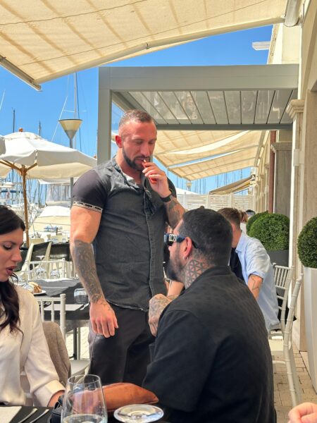 Francesco Chiofalo spegne 37 candeline: dopo 'Belve' si regala un party da star tra amici e volti dei reality tv, ma gli auguri più belli sono quelli del suo amore Manuela Carriero WhatsApp Image 2026-05-01 at 14.12.23