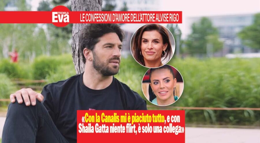 alive rigo, elisabetta canalis e shaila gatta