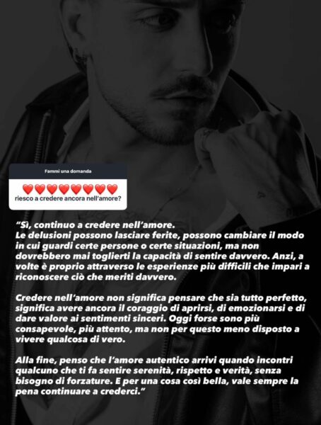 L'amaro sfogo social di Ernesto Passaro