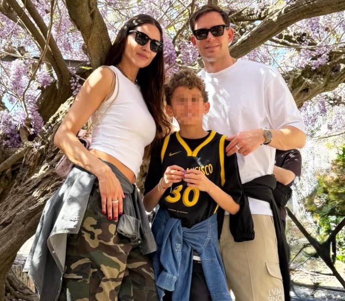 Carlo Gussalli Beretta e Melissa Satta insieme a Maddox