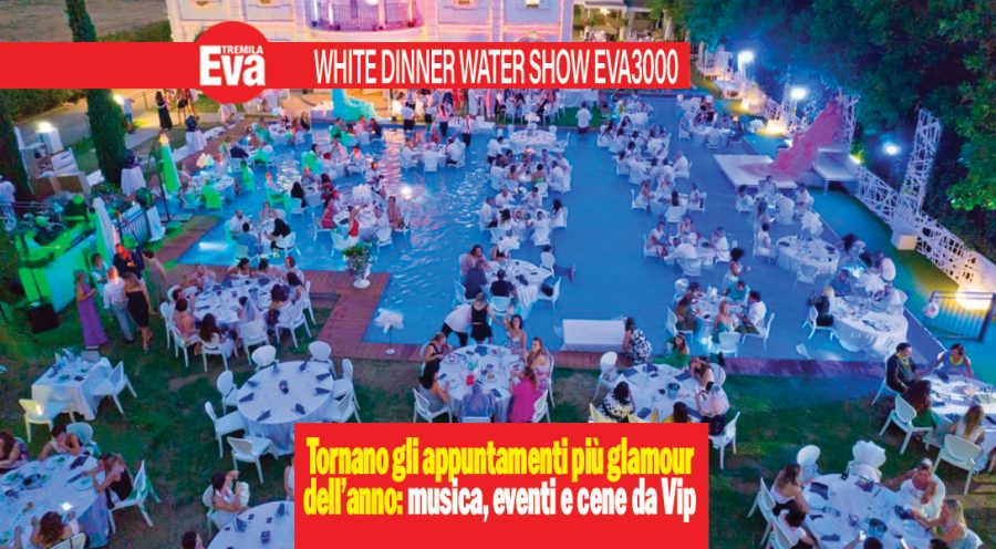 White Dinner Water Show