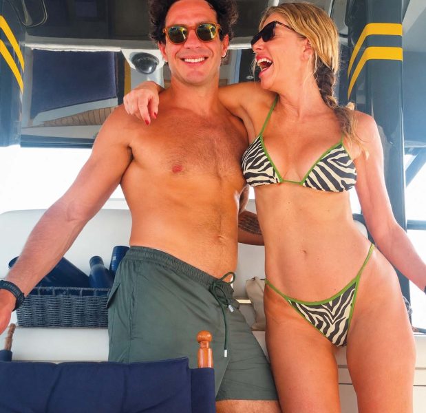 Alessia Marcuzzi e Tiago Schietti