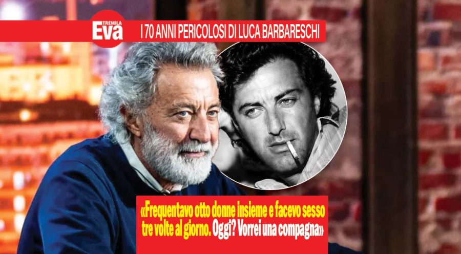 i 70 anni di Luca Barbareschi