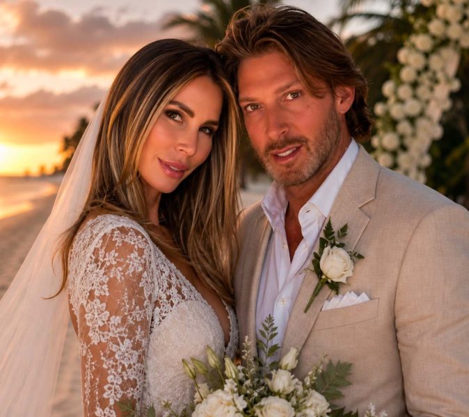 Eros ha pubblicato la prima foto del matrimonio con Guendalina Canessa