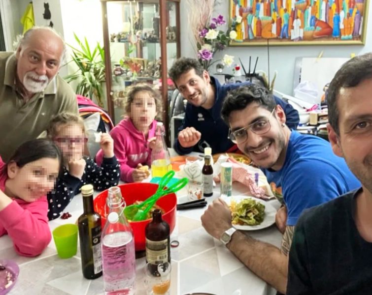 Javier Martinez famiglia