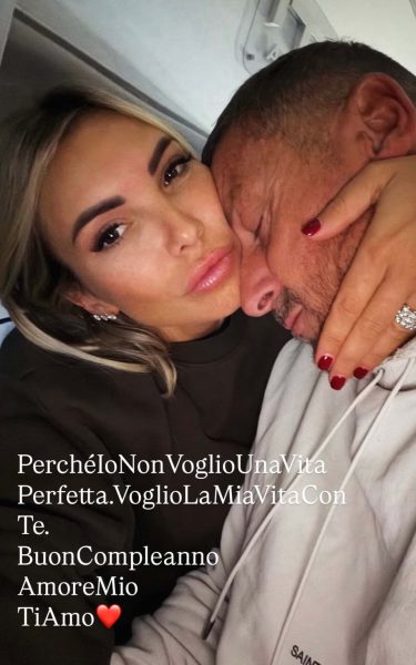 La dedica di Noemi a Francesco Totti