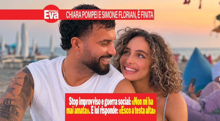 Chiara Pompei e Simone Florian di Uomini e Donne, amore già al capolinea dopo un solo mese e mezzo. La Tronista accusa: «Non aveva nulla da darmi perché non mi amava». E l'ex Cavaliere le risponde per le rime: «Esco da uomo, a testa alta»