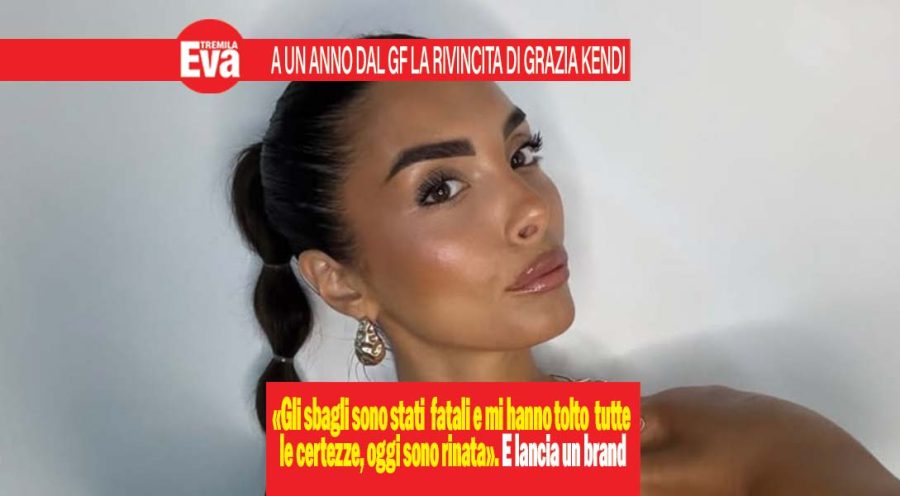 grazia kendi e il suo nuovo brand