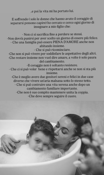 Melita Toniolo, il messaggio da mamma separata conquista il web: «Una famiglia può essere piena d’amore anche non abitando insieme». E tante donne le scrivono: «Solo chi ci passa può capire» Il post virale di Melita Toniolo, mamma separata
