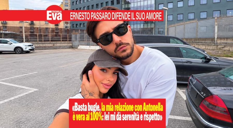 Ernesto Passaro difende il nuovo amore con Antonella Masucci dalle accuse e respinge il gossip: «La mia relazione è vera al 100%». Poi la stoccata al passato: «Il tempo può far passare molte cose, ma non può trasformare una bugia in verità» Ernesto Passaro difende il nuovo amore con Antonella Masucci dalle accuse e respinge il gossip: «La mia relazione è vera al 100%». Poi la stoccata al passato: «Il tempo può far passare molte cose, ma non può trasformare una bugia in verità»