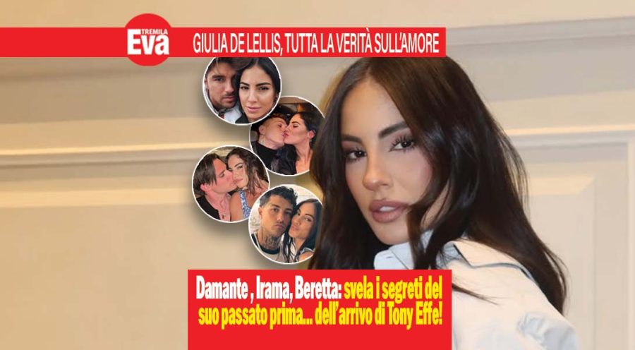 Giulia De Lellis fa pace col passato e svela i segreti di Damante, Irama e Beretta: «Con Andrea era tutto molto complicato». Poi smentisce il gelo con la famiglia di Carlo: «Non è vero che non mi accettavano». E Tony Effe? «Quando sbaglia si prende le sue responsabilità» giulia de lellis