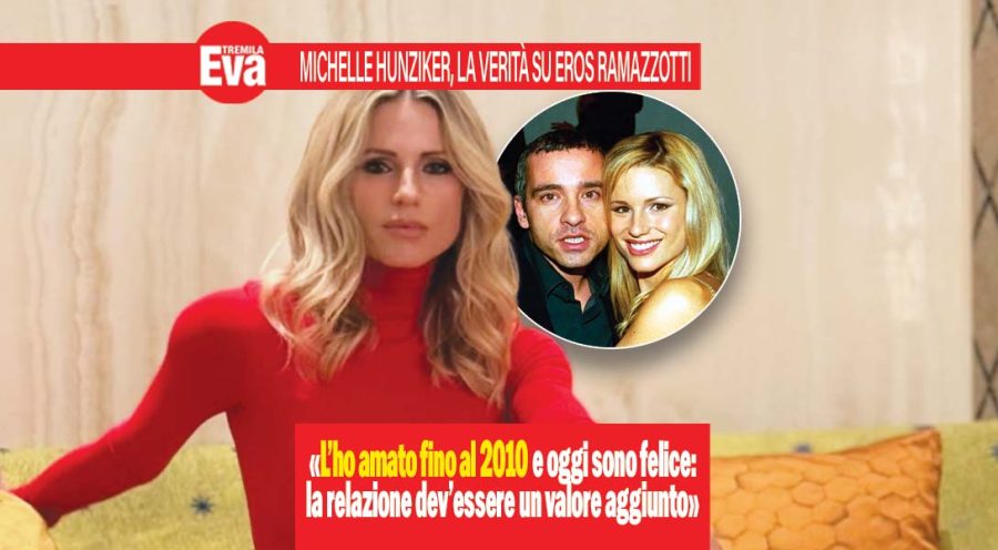Michelle Hunziker, la verità sull’amore per Eros Ramazzotti: «Sono rimasta innamorata di lui almeno fino al 2010», ben 8 anni dopo la dolorosa separazione. Oggi con Giulio Berruti ritrova serenità e protezione: «Una relazione deve essere un valore aggiunto» michelle hunziker e eros ramazzotti