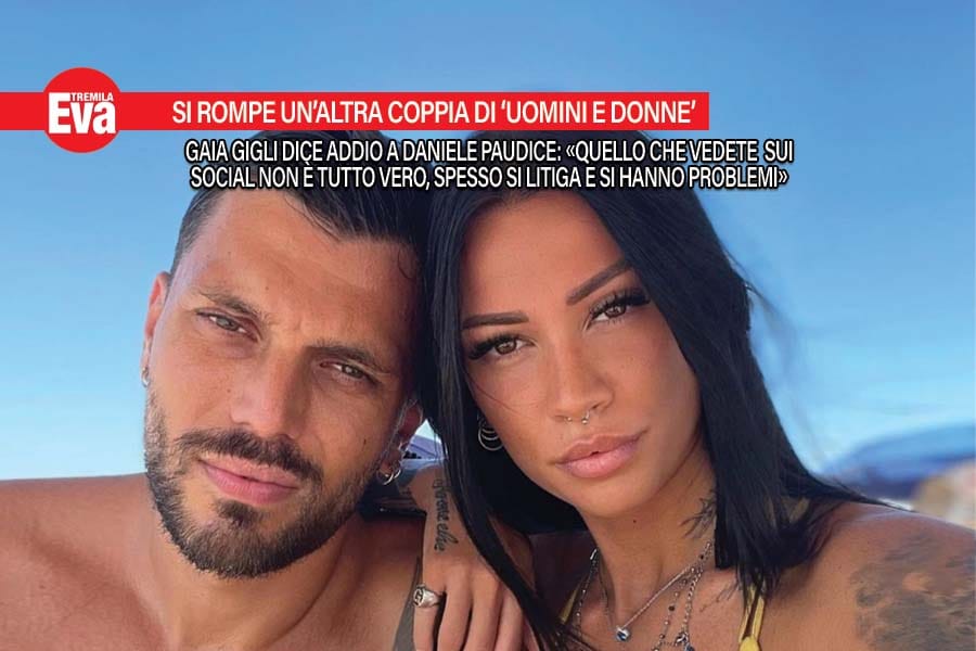 'Uomini e Donne', Gaia Gigli dice addio a Daniele Paudice